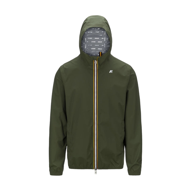 Giubbini Uomo K-Way - Jack Eco Stretch Dot - Verde