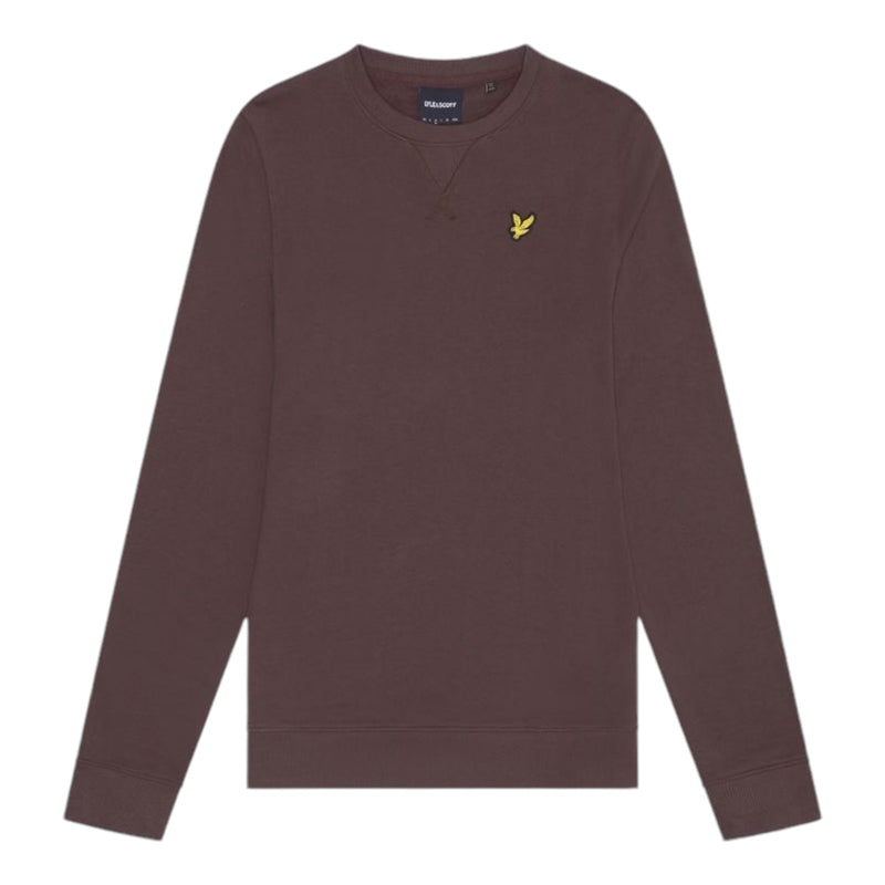 Felpe senza cappuccio Uomo Lyle & Scott - Crew Neck Sweatshirt - Marrone