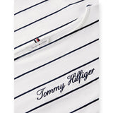 Canotte e top Donna Tommy Hilfiger - Classic Script Boat-Nk Top - Blu