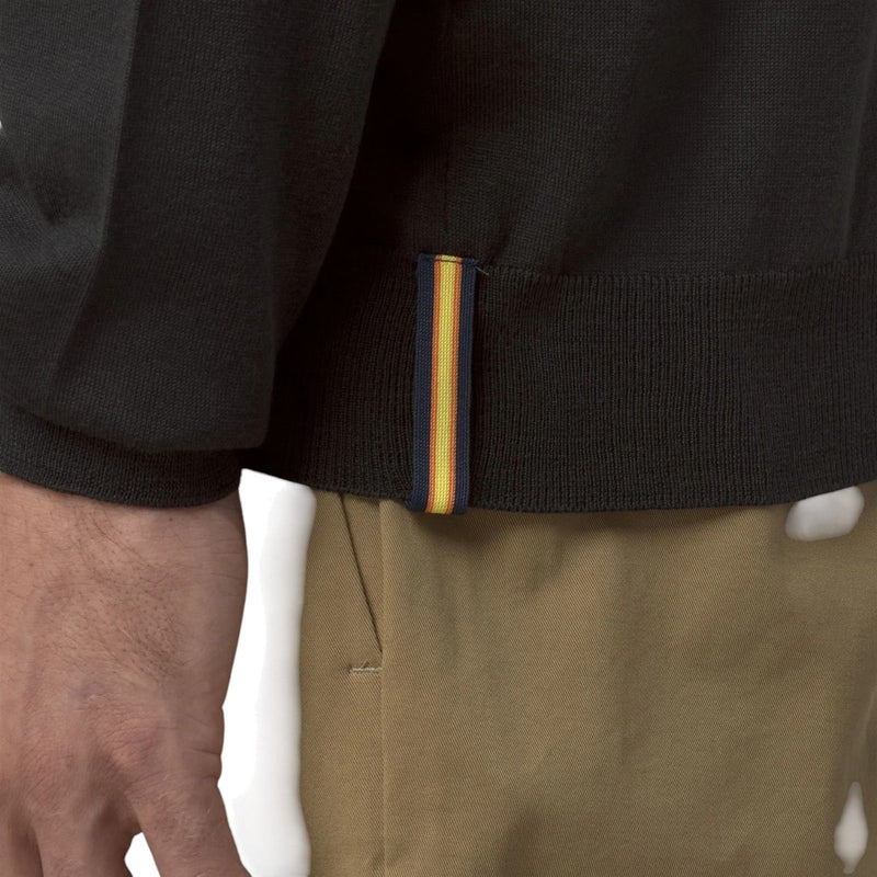 Maglie a manica lunga Uomo K-Way - Rey Wool Merino Blend - Grigio