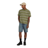 T-shirt Uomo Dickies - East Liberty Stripe Ss Tee Cypress - Verde militare