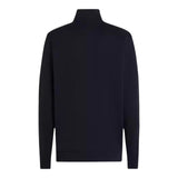 Maglie a manica lunga Uomo Tommy Hilfiger - Essential Intechno 1/4 Zip - Blu