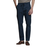 Pantaloni Uomo Impure - Chino Long Slim Popeline Canvas F/D - Blu