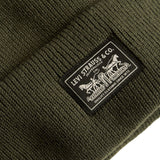 Baschi e berretti Uomo Levi's - Backpatch Beanie Bracken - Verde