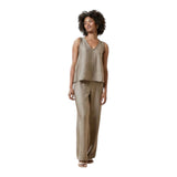 Pantaloni Donna Surkana - Pantaloni dritti - Beige
