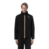 Felpe senza cappuccio Uomo K-Way - Pepin Poly Cotton - Nero