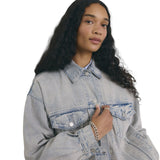 Giubbini Donna Levi's - 90S Trucker - Azzurro