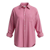 Camicie casual Uomo GMF965 - Camicia Ml Cotone - Fucsia
