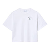 T-shirt Donna Lacoste - T-Shirt - Bianco
