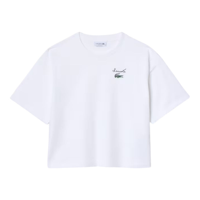 T-shirt Donna Lacoste - T-Shirt - Bianco