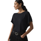 T-shirt Donna Levi's - Lori Linen Dolman Tee - Blu