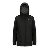 Giubbini Donna K-Way - Marguerite Stretch Dot - Nero