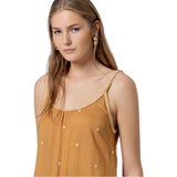 Vestiti casual Donna Surkana - Vestito a spalline lungo - Cammello