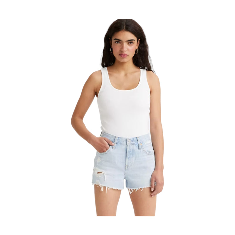 Canotte e top Donna Levi's - Classic Fit Tank - Bianco