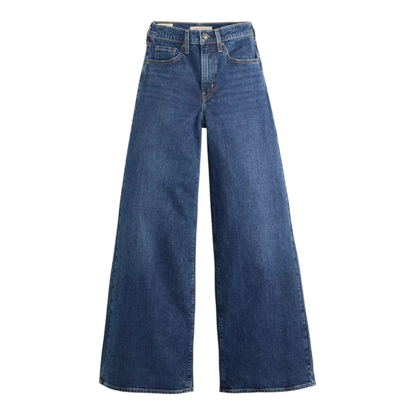 Jeans Donna Levi's - 728 Hr Wide Leg Retro Rinse Lb - Denim