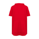 T-shirt Donna Alpha Studio - Collo Tiffany M/M Jersey Shapes - Rosso