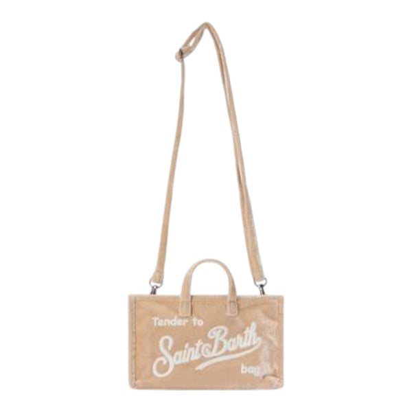 Pochette e Clutch Donna Mc2 Saint Barth - Phone Bag Velvet - Beige