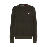 Maglioni Uomo Tommy Hilfiger - Tjm Reg Tonal Xs Badge Sweater - Verde