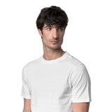 T-shirt Uomo K-Way - Odom Jersey Micro Lettering - Bianco