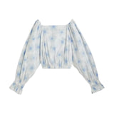 Canotte e top Donna Levi's - Daphne Scrunchie Blouse Starburst Cool - Multicolore