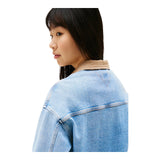 Giacche Donna Tommy Hilfiger - Chore Jacket Crest Bi6111 - Denim