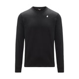 Maglie Uomo K-Way - Elmer L/S - Nero