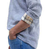 Camicie casual Uomo Barbour International - Linton Tailored Shirt - Blu