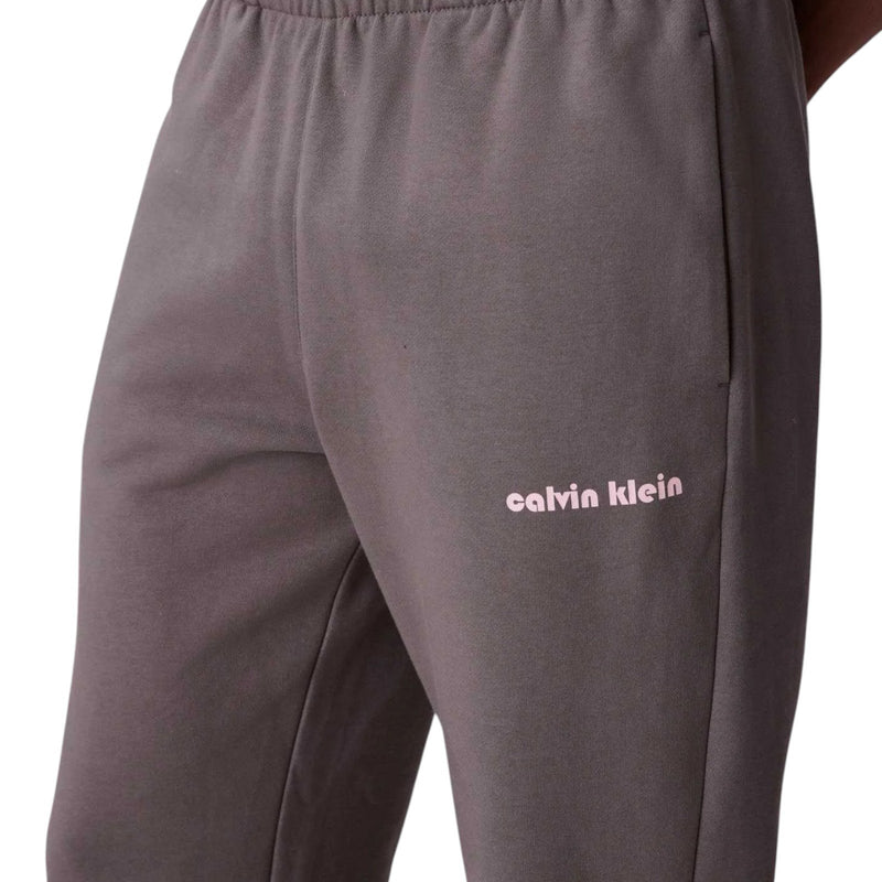 Pantaloni Uomo Calvin Klein - Eu 350Terry Bauhaus Emb Jogger - Grigio