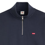 Felpe senza cappuccio Uomo Levi's - Original Hm 1/4 Zip Navy Blazer - Blu