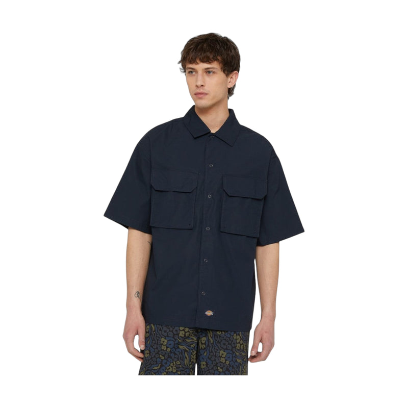 Camicie casual Uomo Dickies - Fishersville Shirt - Blu