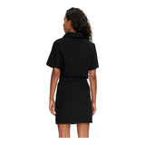 Vestiti casual Donna Calvin Klein - Short Sleeve Wrap Dress - Nero