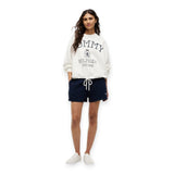 Felpe senza cappuccio Donna Tommy Hilfiger - Varsity Crest Mdrn Sweatshirt - Beige