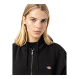 Felpe con cappuccio Donna Dickies - Oakport Zip Hoodie - Nero