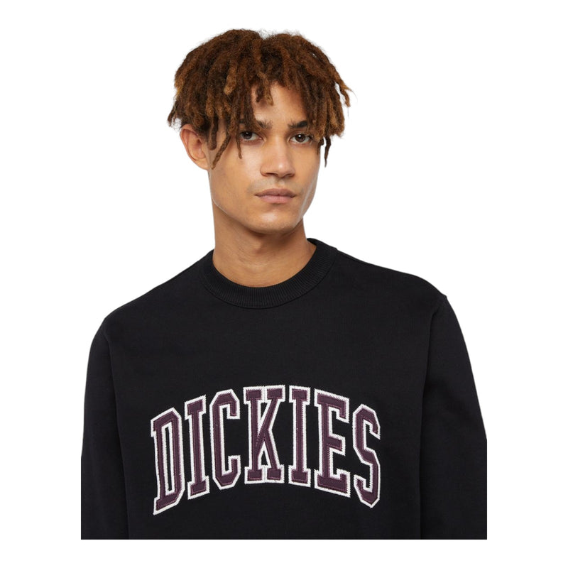 Felpe senza cappuccio Uomo Dickies - Aitkin Sweatshirt - Nero