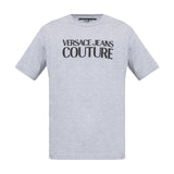 T-shirt Uomo VERSACE JEANS COUTURE - R Logo Rubb - Grigio