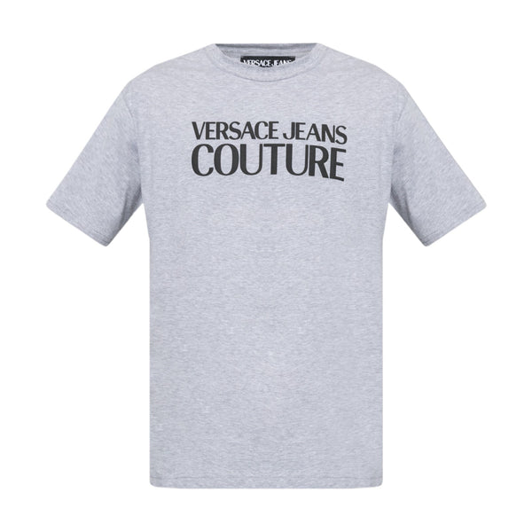 T-shirt Uomo VERSACE JEANS COUTURE - R Logo Rubb - Grigio