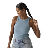 Canotte e top Donna Levi's - Essential Racer Tank - Blu