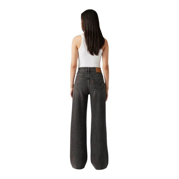 Jeans Donna Levi's - Ribcage Wide Leg - Nero