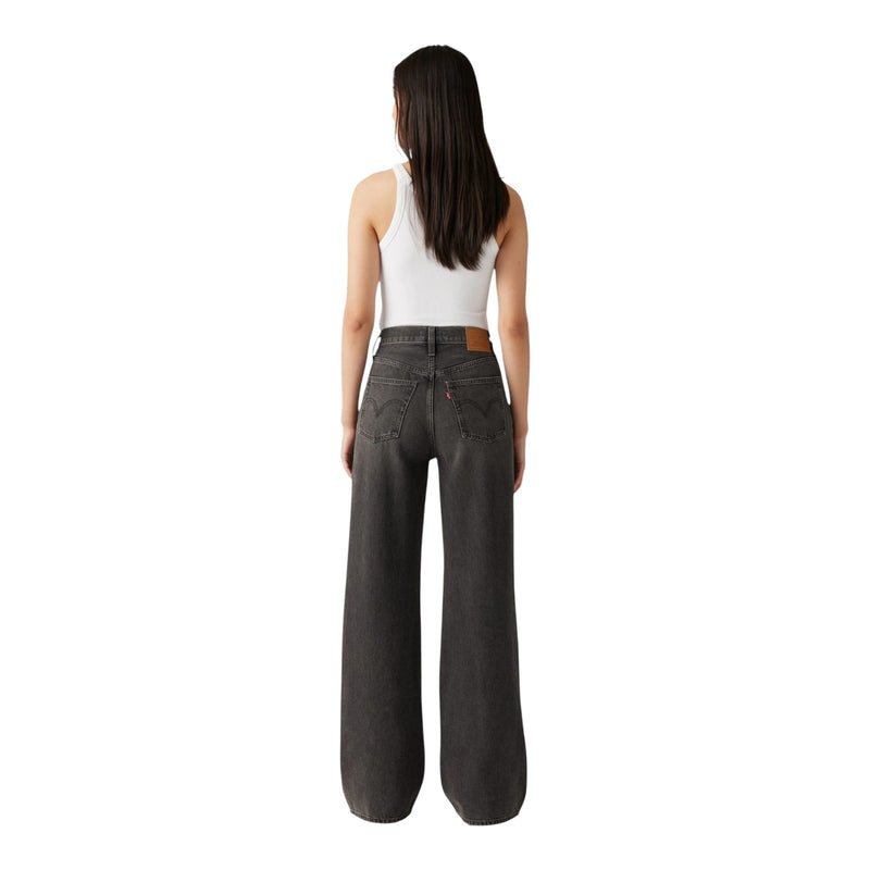 Jeans Donna Levi's - Ribcage Wide Leg - Nero