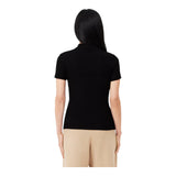 Polo Donna Lacoste - Maglietta M/C - Nero