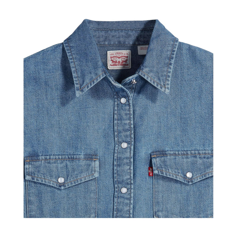 Camicie Donna Levi's - Iconic Western - Blu