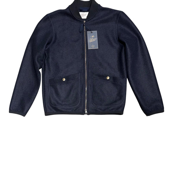 Giacche Uomo Bl'ker - Blker Boiled Wool Jacket Moose - Blu