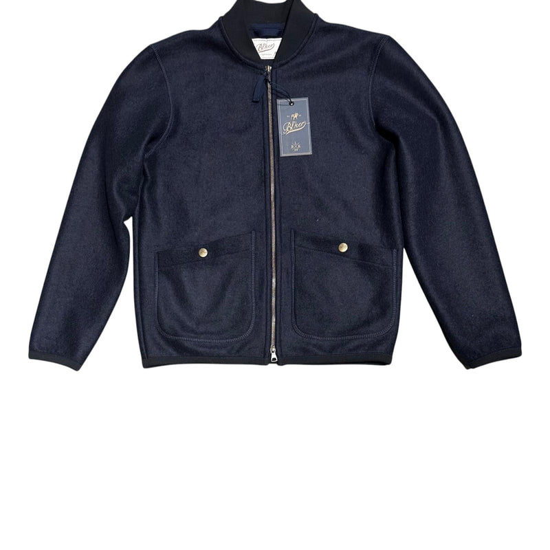 Giacche Uomo Bl'ker - Blker Boiled Wool Jacket Moose - Blu