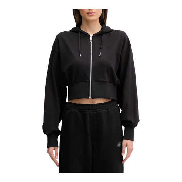 Felpe con cappuccio Donna Calvin Klein - A- Frnch Trry Bdg Lg - Nero