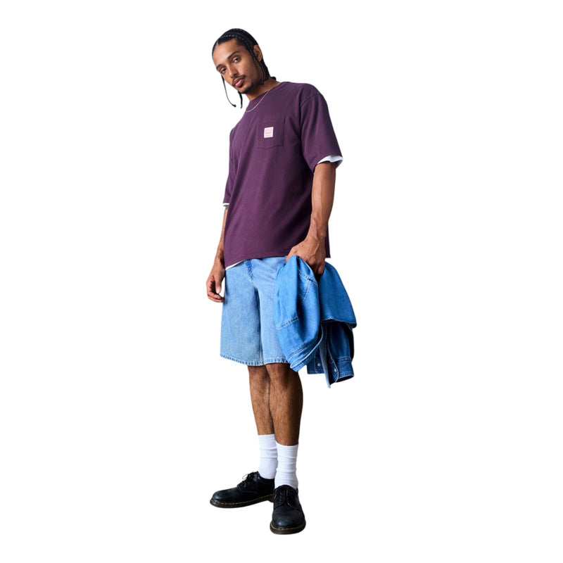 Bermuda Uomo Levi's - 568 Loose Crpntr Shorts Put In Work Shor - Denim