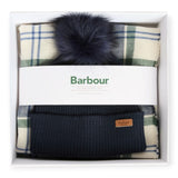 Coordinati invernali Donna Barbour - Dover Beanie & Hailes Scarf Gift Set - Blu