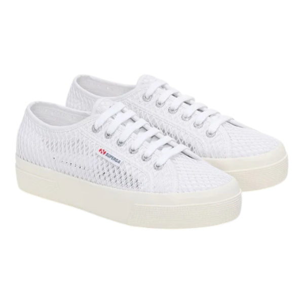 Sneaker Donna Superga - 2790 Mesh - Bianco