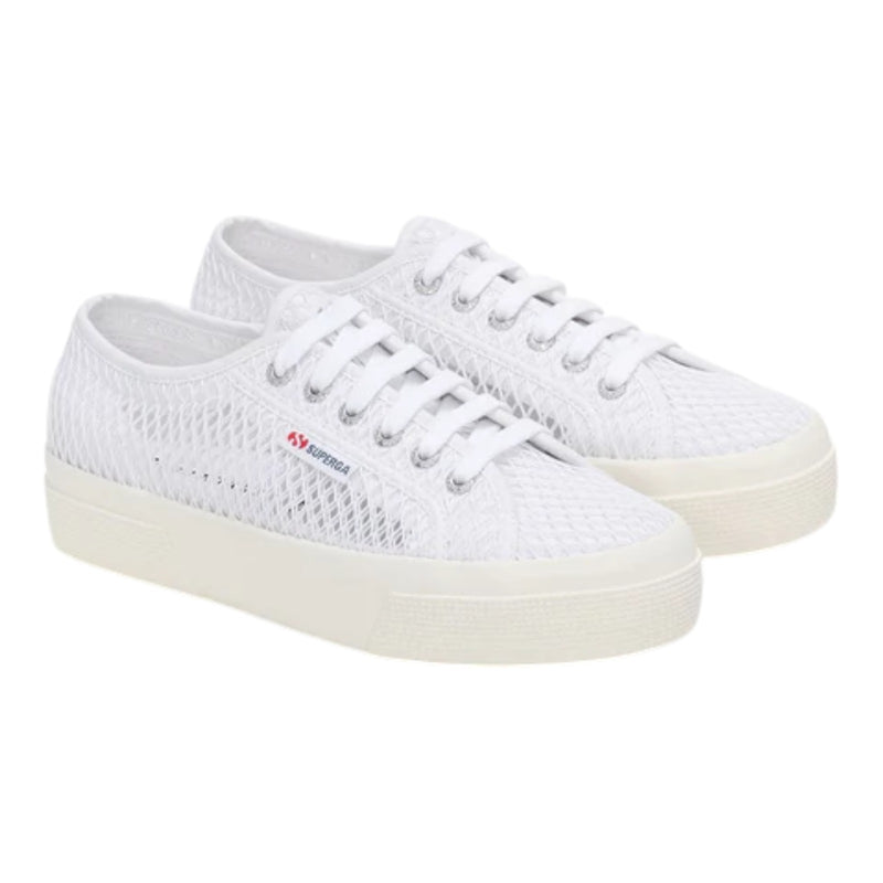 Sneaker Donna Superga - 2790 Mesh - Bianco