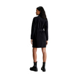 Vestiti casual Donna Calvin Klein - Belted Utility Denim Shirt Dress - Nero