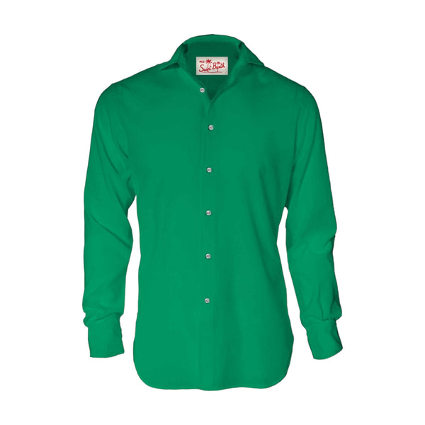 Camicie casual Uomo Mc2 Saint Barth - Pamplona	Classic Shirt - Verde